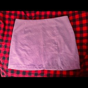 Mauve Mini Skirt